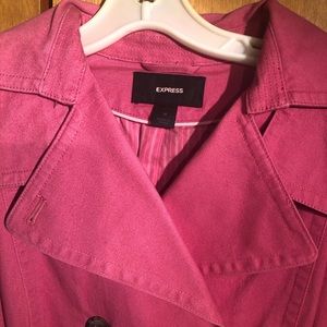 Express pink coat